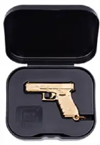 Брелок Glock з пістолетом Gen4 Gold