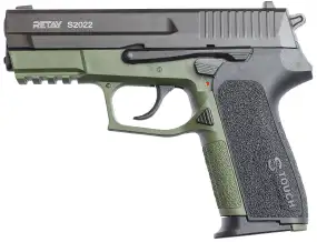 Пистолет стартовый Retay S2022 кал. 9 мм. Цвет - olive.
