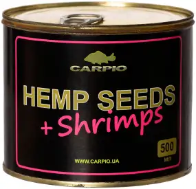 Зерновая смесь Carpio HEMP SEEDS+Shrimps 0.5л