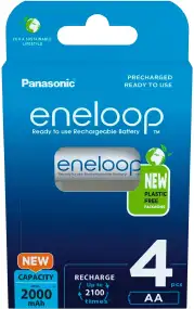 Аккумулятор Panasonic Eneloop Pro AA 2000 4BP mAh NI-MH